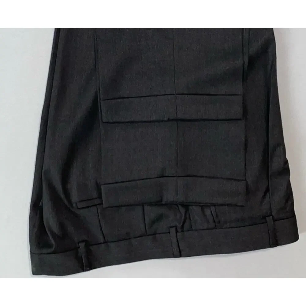 Hugo Boss Dr Hook US Single Pleat/Cuffed Wool Dress Pants, Slacks. 35R, 38X34.5